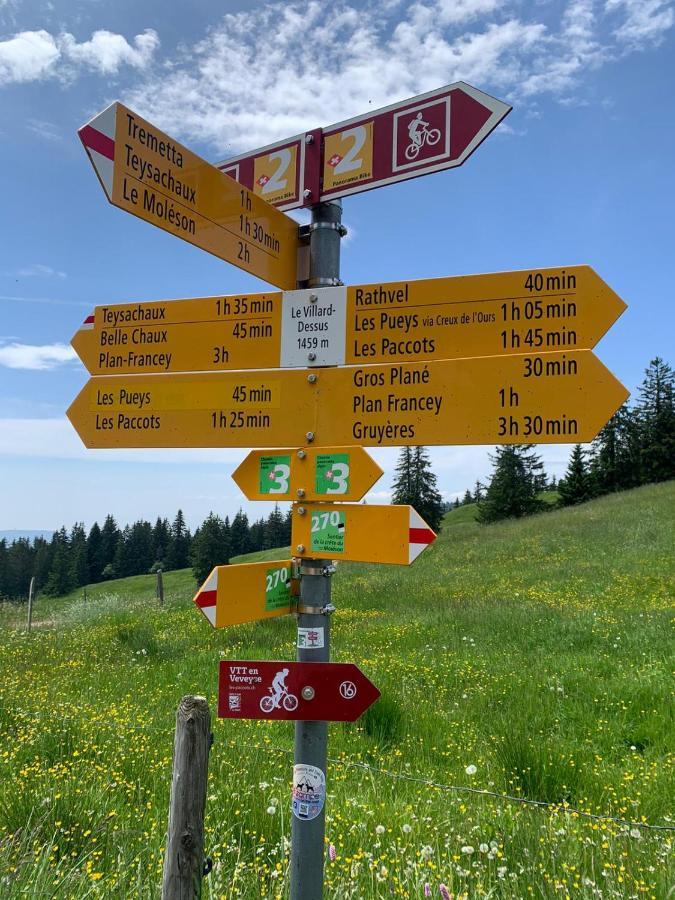 Boutique Hotel Corbetta - Spa 60M2 - La Montagne A 5 Minutes De L'Autoroute A12 Aux Paccots Sur Montreux - Nouveau Loft Familial - Profitez Du Lac Leman Et Des Montagnes En Meme Temps Les Paccots Exteriér fotografie